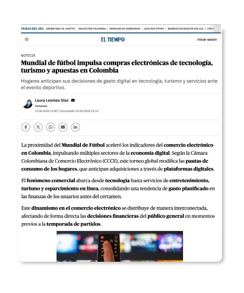 Cobertura de Travel Sale en El Tiempo